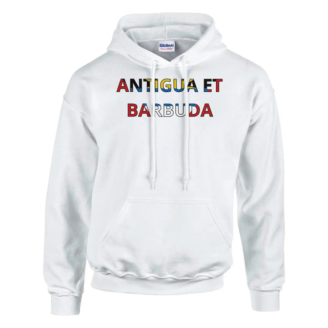 Sweat drapeau antigua-et-barbuda en écriture - pixelforma