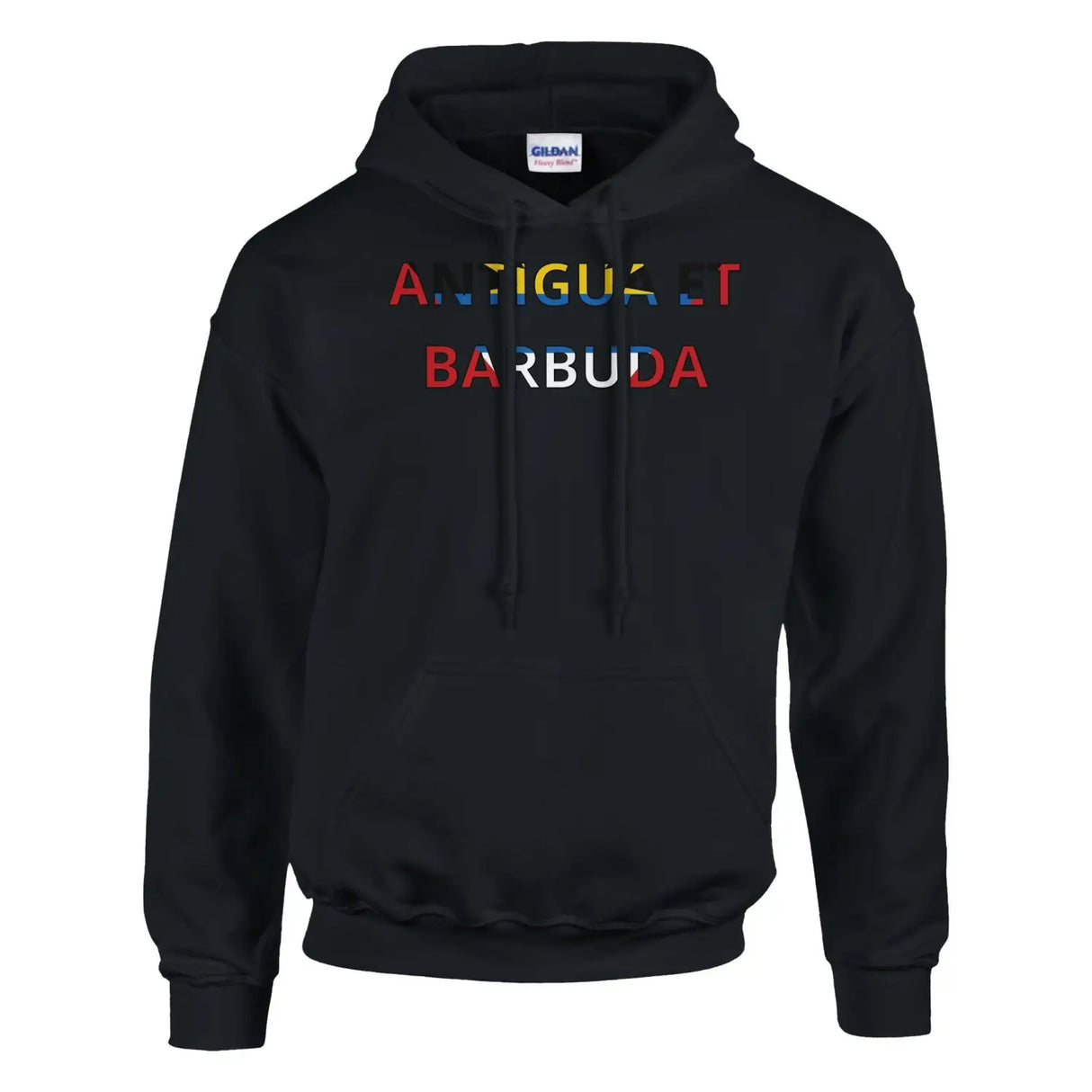 Sweat drapeau antigua-et-barbuda en écriture - pixelforma