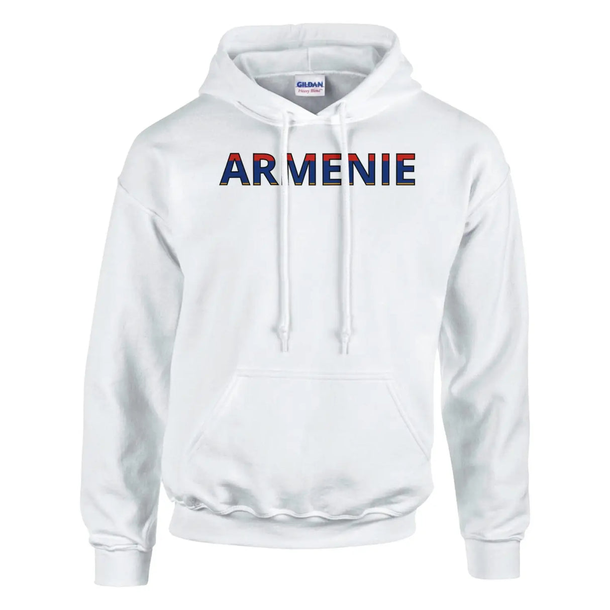 Sweat drapeau arménie en écriture - pixelforma