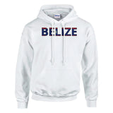 Sweat drapeau belize en écriture - pixelforma