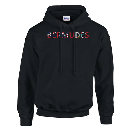 Sweat drapeau bermudes en écriture - pixelforma