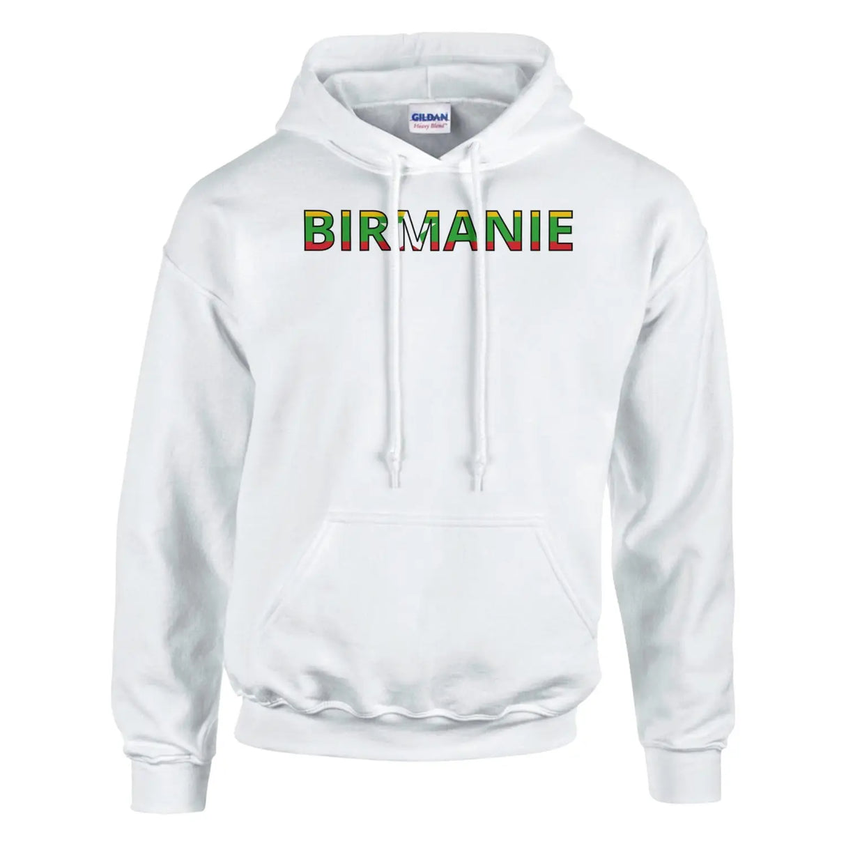 Sweat drapeau birmanie en écriture - pixelforma