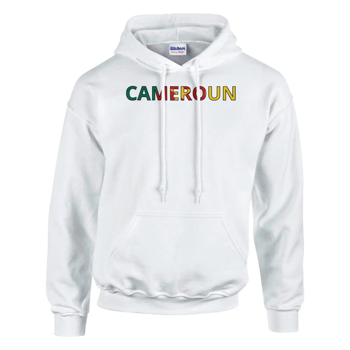 Sweat drapeau cameroun en écriture - pixelforma