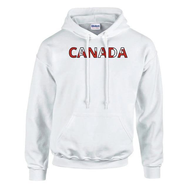 Sweat drapeau canada en écriture - pixelforma