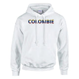 Sweat drapeau colombie en écriture - pixelforma