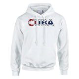 Sweat drapeau cuba en écriture - pixelforma