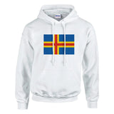 Sweat à capuche Drapeau d'Åland - Pixelforma 