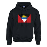 Sweat à capuche drapeau d’antigua-et-barbuda coton mélangé