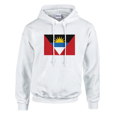Sweat à capuche drapeau d’antigua-et-barbuda coton mélangé