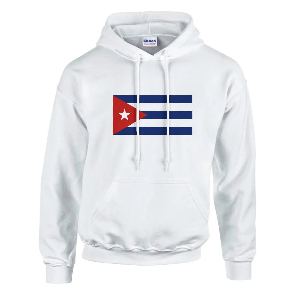 Sweat à capuche Drapeau de Cuba - Pixelforma 