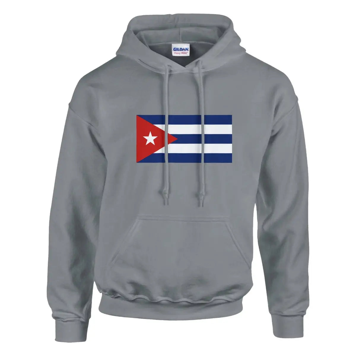 Sweat à capuche Drapeau de Cuba - Pixelforma 