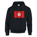 Sweat à capuche Drapeau de Hong Kong - Pixelforma 