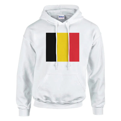 Sweat à capuche Drapeau de la Belgique - Pixelforma 