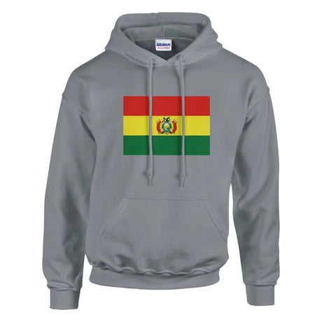 Sweat à capuche Drapeau de la Bolivie - Pixelforma 