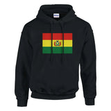 Sweat à capuche Drapeau de la Bolivie - Pixelforma 