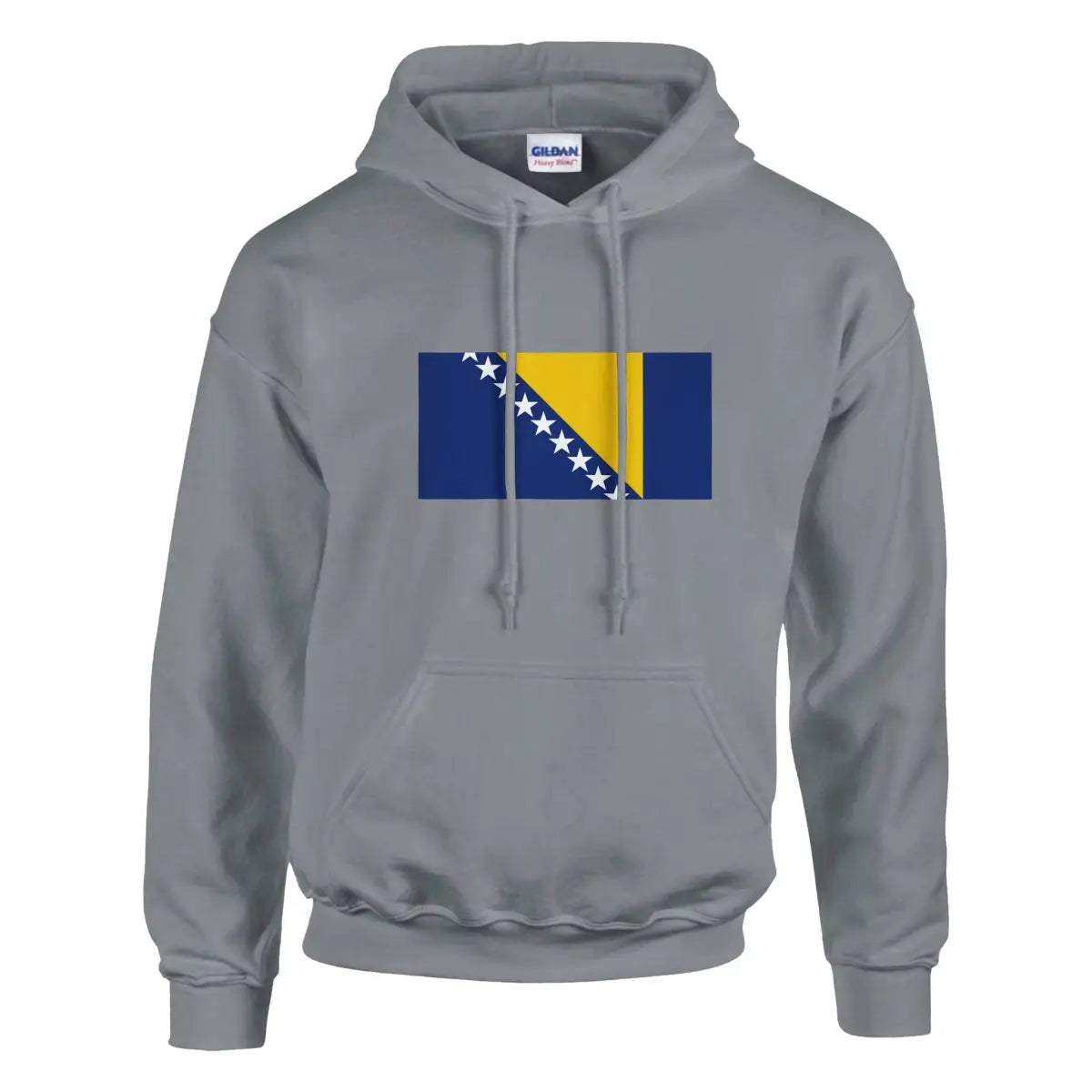 Sweat à capuche Drapeau de la Bosnie-Herzégovine - Pixelforma 