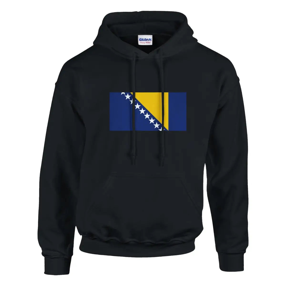 Sweat à capuche Drapeau de la Bosnie-Herzégovine - Pixelforma 