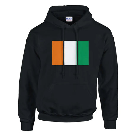 Sweat à capuche Drapeau de la Côte d'Ivoire - Pixelforma 