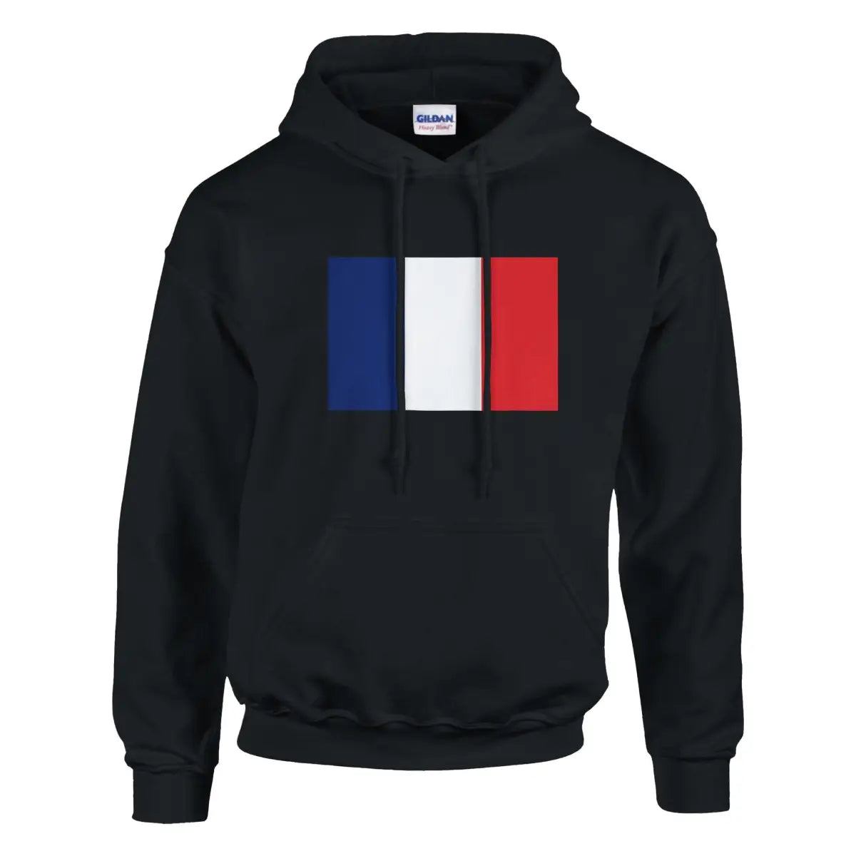 Sweat à capuche Drapeau de la France - Pixelforma 