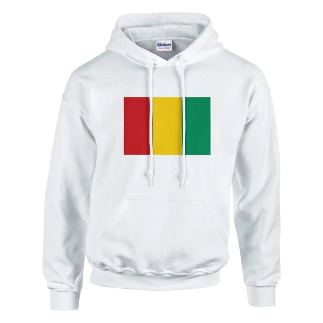 Sweat à capuche Drapeau de la Guinée - Pixelforma 