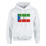 Sweat à capuche Drapeau de la Guinée équatoriale - Pixelforma 