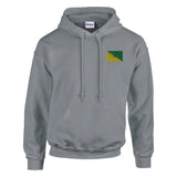 Sweat à capuche Drapeau de la Guyane en broderie - Pixelforma 