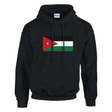 Sweat à capuche Drapeau de la Jordanie - Pixelforma 