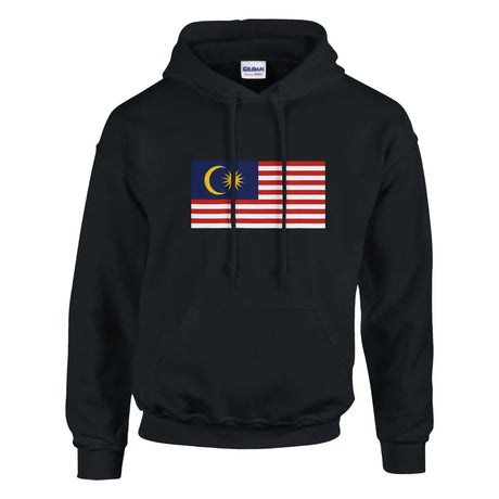 Sweat à capuche Drapeau de la Malaisie - Pixelforma 