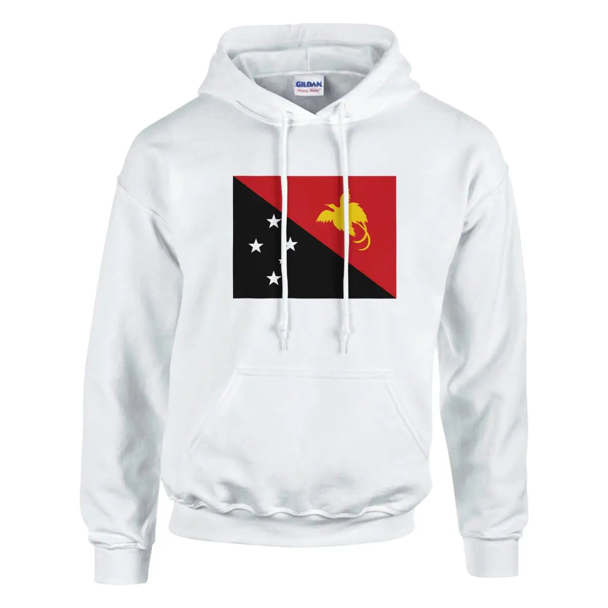 Sweat à capuche Drapeau de la Papouasie-Nouvelle-Guinée - Pixelforma 