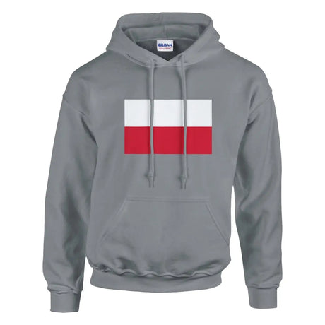 Sweat à capuche Drapeau de la Pologne - Pixelforma 