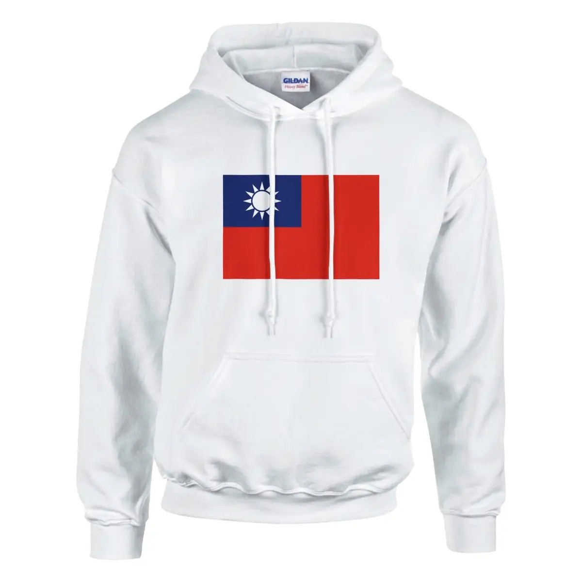 Sweat à capuche Drapeau de la République de Chine - Pixelforma 