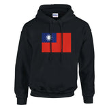 Sweat à capuche Drapeau de la République de Chine - Pixelforma 