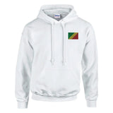 Sweat à capuche drapeau de la république du congo en broderie - pixelformaflag