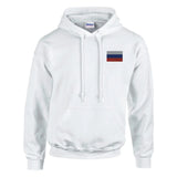 Sweat à capuche Drapeau de la Russie en broderie - Pixelforma 