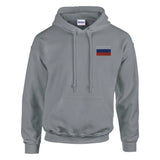 Sweat à capuche drapeau de la russie en broderie - pixelformaflag