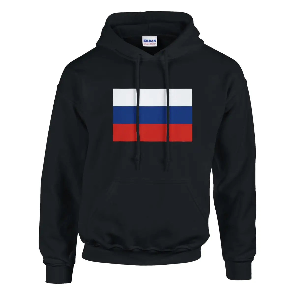 Sweat à capuche Drapeau de la Russie - Pixelforma 