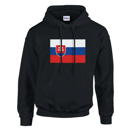 Sweat à capuche Drapeau de la Slovaquie - Pixelforma 