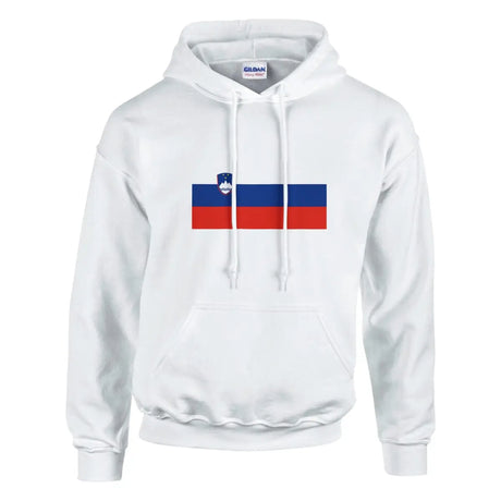 Sweat à capuche Drapeau de la Slovénie - Pixelforma 