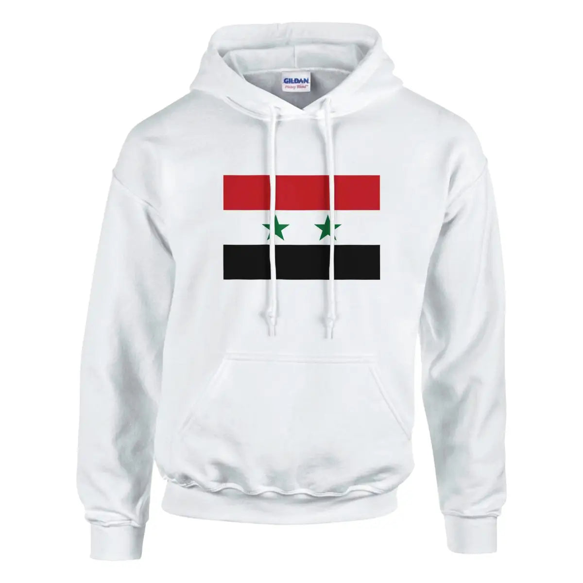 Sweat à capuche Drapeau de la Syrie - Pixelforma 