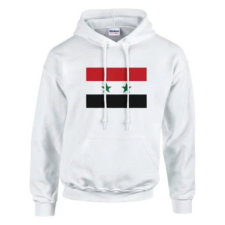 Sweat à capuche Drapeau de la Syrie - Pixelforma 