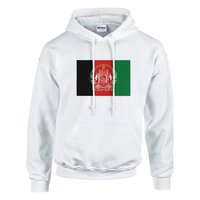 Sweat à capuche Drapeau de l'Afghanistan - Pixelforma 