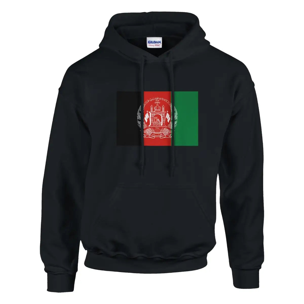 Sweat à capuche Drapeau de l'Afghanistan - Pixelforma 