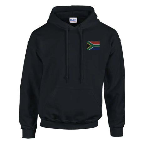 Sweat à capuche drapeau de l’afrique du sud en broderie - pixelformaflag