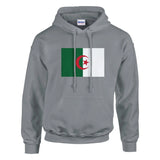 Sweat à capuche drapeau de l’algérie - pixelformaflag