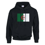 Sweat à capuche drapeau de l’algérie - pixelformaflag