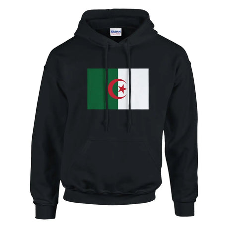 Sweat à capuche drapeau de l’algérie - pixelformaflag
