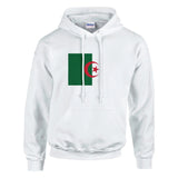 Sweat à capuche drapeau de l’algérie - pixelformaflag