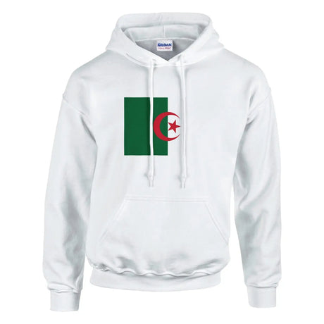 Sweat à capuche drapeau de l’algérie - pixelformaflag