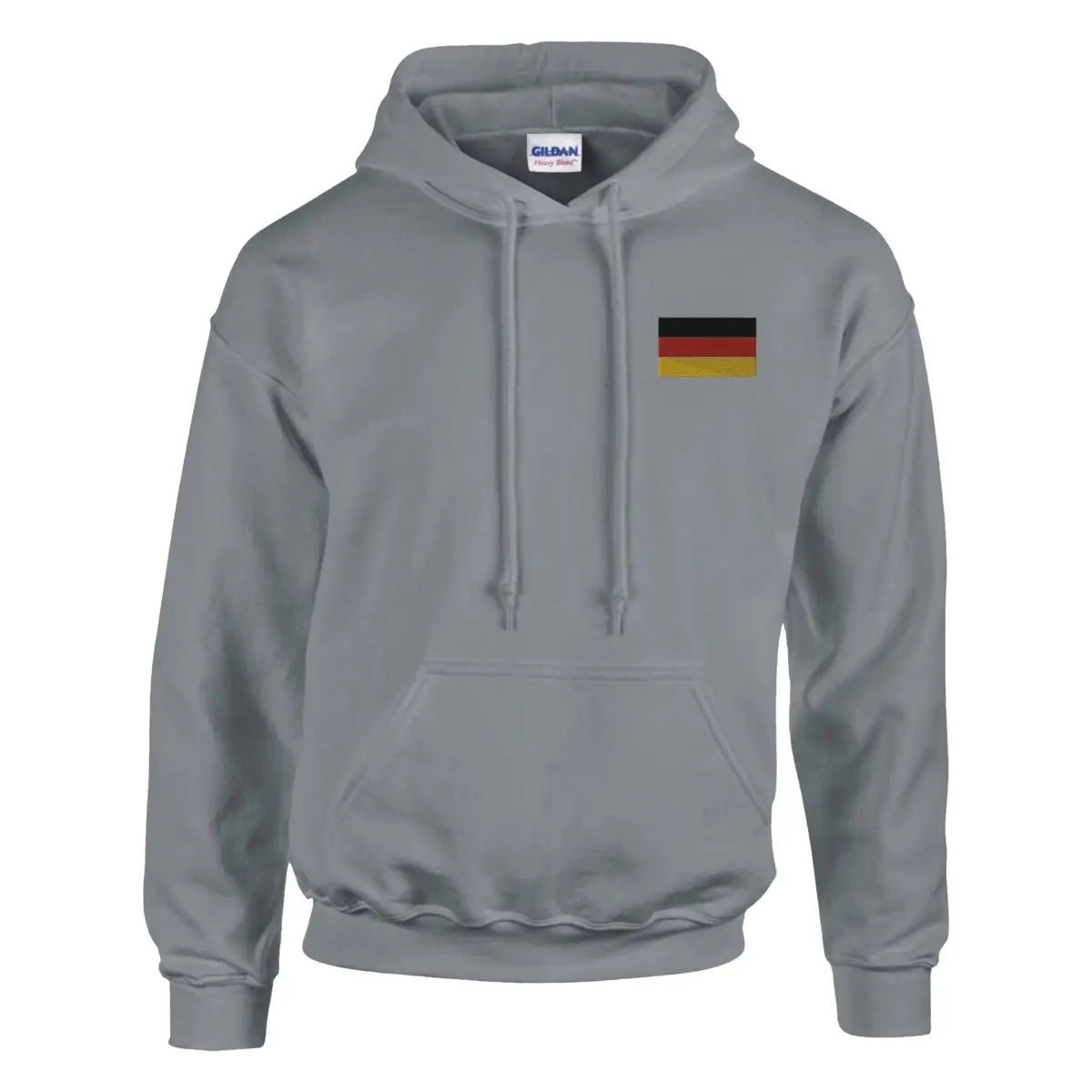 Sweat à capuche Drapeau de l'Allemagne en broderie - Pixelforma 