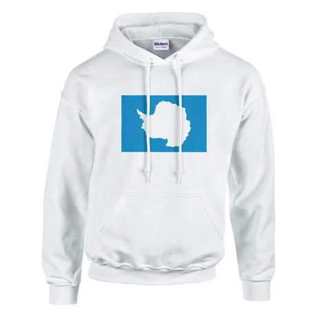 Sweat à capuche Drapeau de l'Antarctique - Pixelforma 